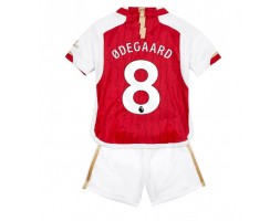 Arsenal Martin Odegaard #8 Koszulka Podstawowych Dziecięca 2023-24 Krótki Rękaw (+ Krótkie spodenki)